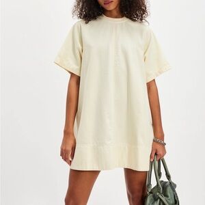 Free People Harlow Mini Dress Almond Oil Small NWT